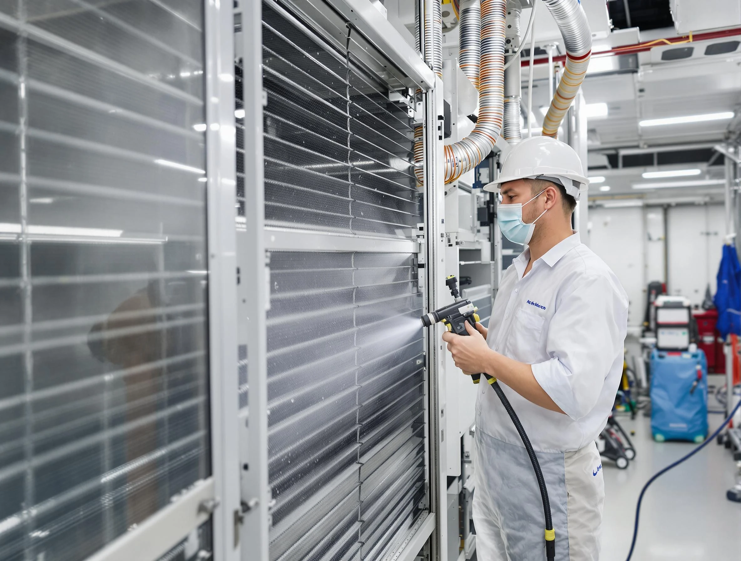 Professional AC coil cleaning by Marlborough Air Duct Cleaning in Marlborough